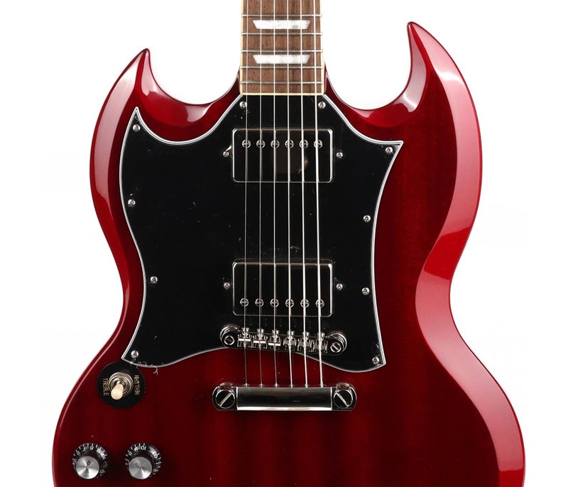 Epiphone EISSBLCHNH1 SG Standard Left Handed Electric Guitar - Cherry - Image 3