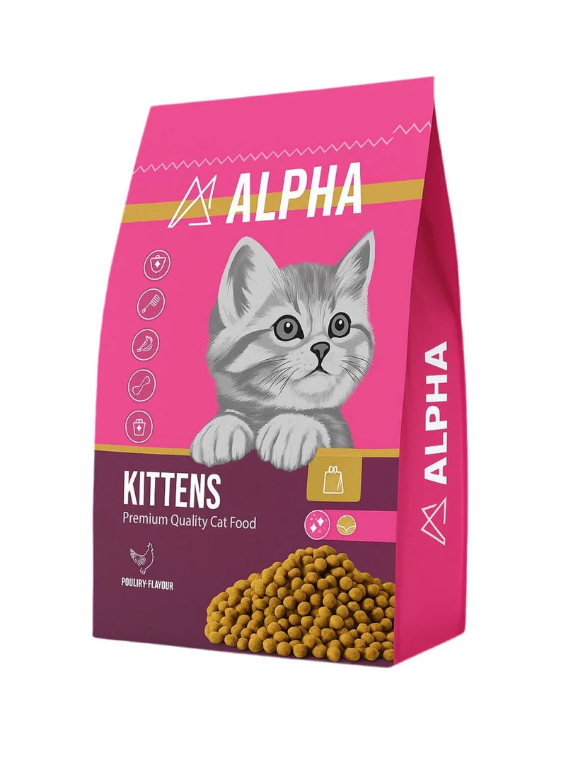 ABA PET FOOD Alpha Kitten Dry Cat Food for Growth and Development 1 kg From Varmacy