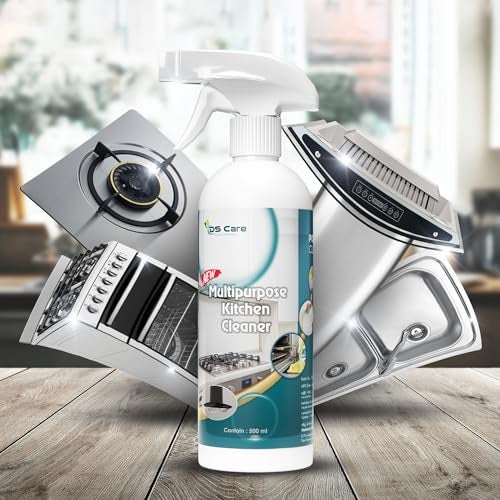 DS CARE Multipurpose Kitchen Cleaner, Heavy-Duty Degreaser Spray for Removing Grease, Soot and Residue, Non-Toxic Formula, Safe for All Surfaces, 500 ml by UNIDSC - Image 1
