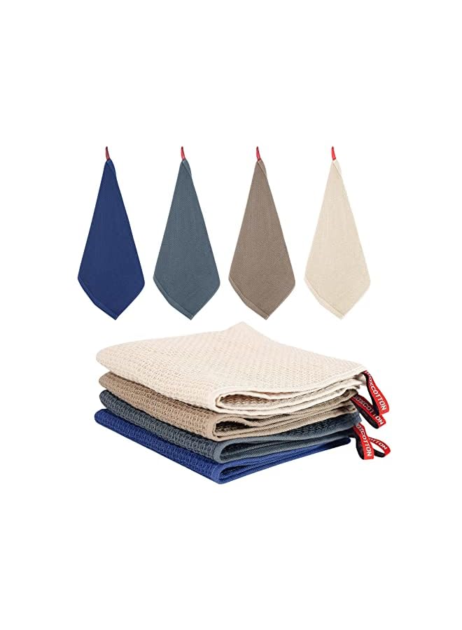 Zaboon Cotton Cleaning Ragsreusable Cleaning Cloths For Washing & Drying Dishes Kitchen Dish Cleaning Towels For Housekeeping Cars Counters Refrigerator - Image 3