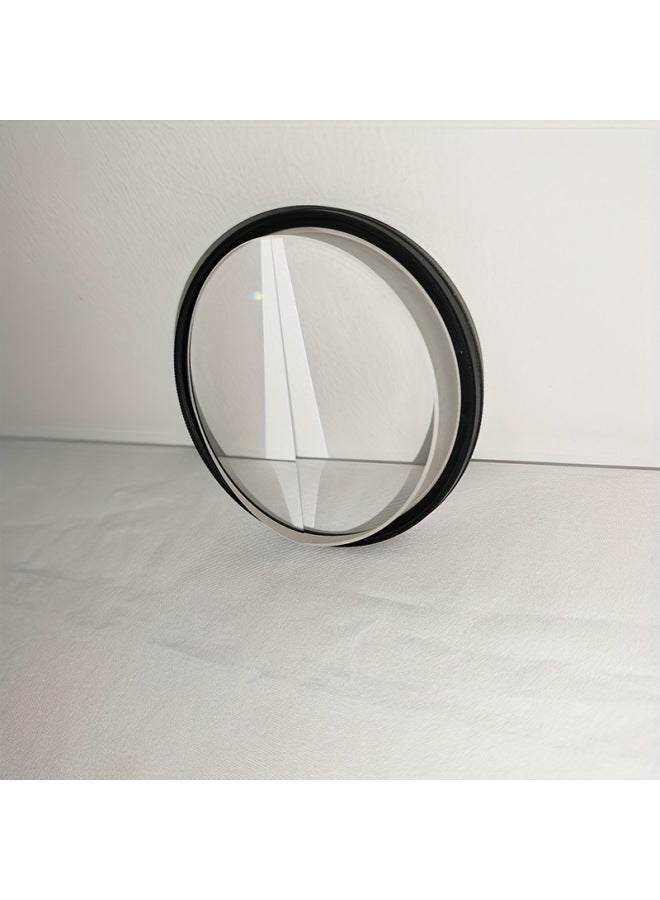 Camera Lens Special Effect Filter Ghosting Photography SLR Accessories 2 Sides-Color:58mm  - Image 1