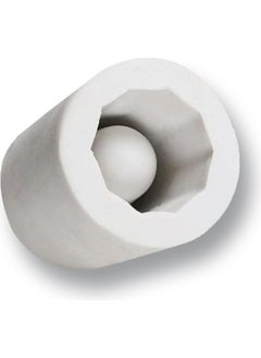 Glance Concrete Flower Pot Silicone Mold 4 cm x 5.1 cm No:57  - Image 1