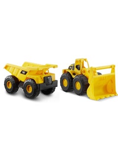 Funrise Cat Construction Fleet Dump Truck-Wheel Loader 10In  - Image 1
