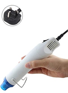 Alruht Mini Hot Air Gun, Portable Heat Shrink Gun for Embossing Wrapping Paint Drying Crafts Electronics DIY  - Image 2