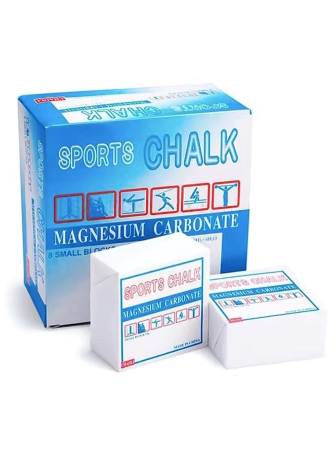 Generic Malaysian Weight Lifting Cube Sports Chalk Powder Anti-Slip Cubes Gymnastics Climbing Fitness Training Multicolor  - Image 1