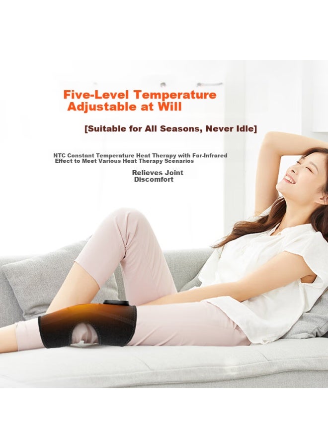 Dishu Knee Heat Therapy Massager Warmer For Arthritis Joint Pain Relief Uni - Image 4