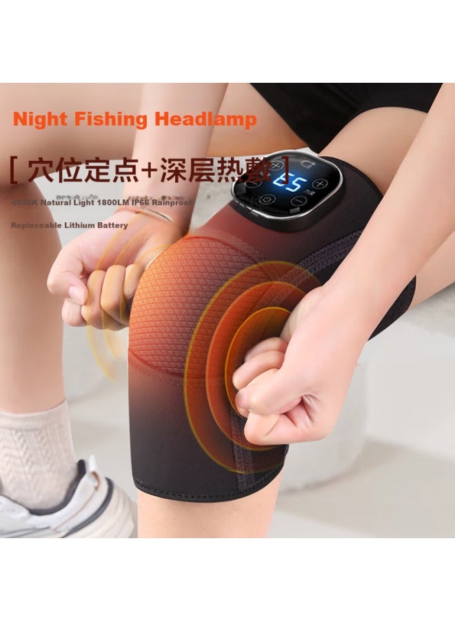 Dishu Knee Heat Therapy Massager Warmer For Arthritis Joint Pain Relief Uni - Image 2