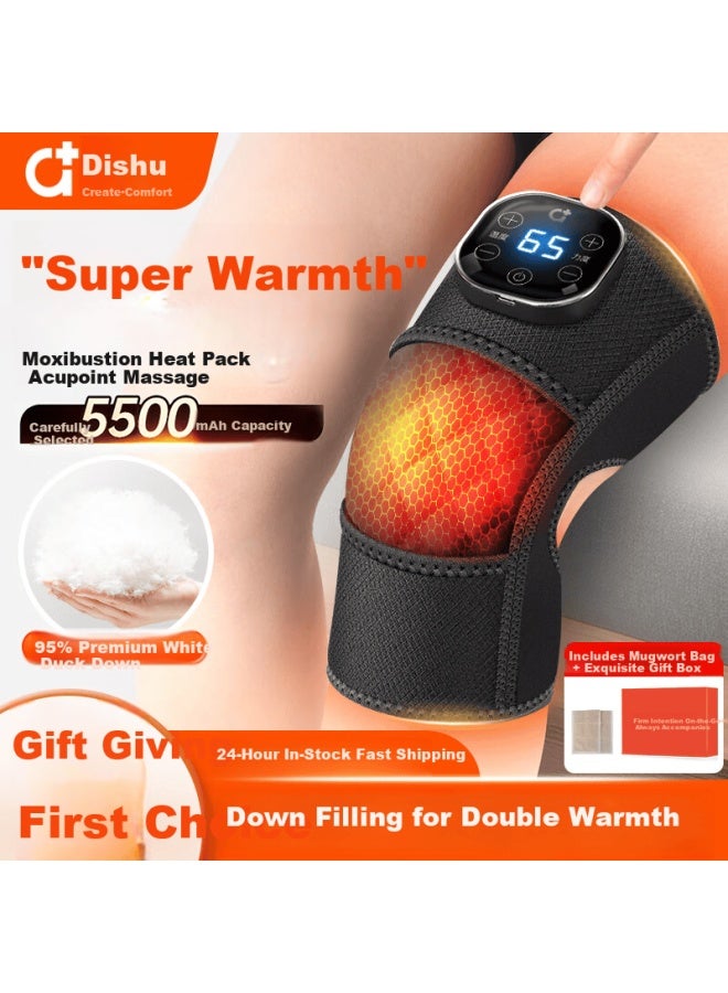 Dishu Knee Heat Therapy Massager Warmer For Arthritis Joint Pain Relief Uni - Image 1