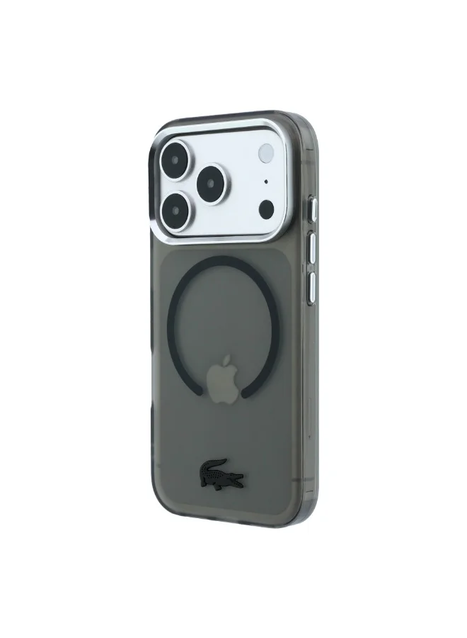 Lacoste iPhone 18 Pro Max MagSafe Phone Case with Matte Frosted Finish, Hard IML Slim Protective Back Cover for iPhone