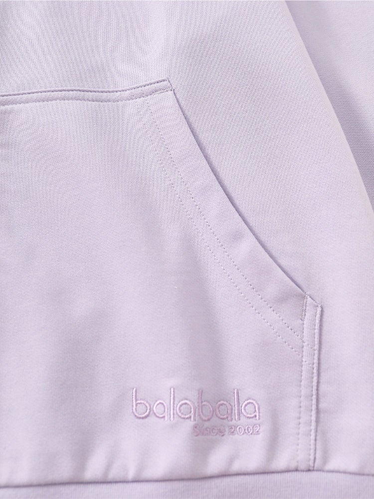 بالابالا طقم من قطعتين - هودي بأكمام طويلة وبنطلون رياضي كاجوال للجنسين - Image 4