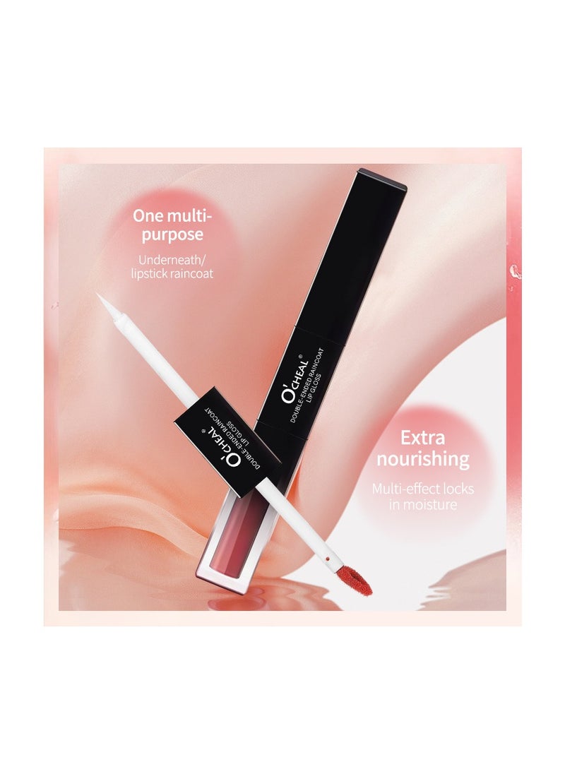 Me Now Dual Ended Longwearing Matte Liquid Lipgloss 05 Nude  Brown  - Image 4
