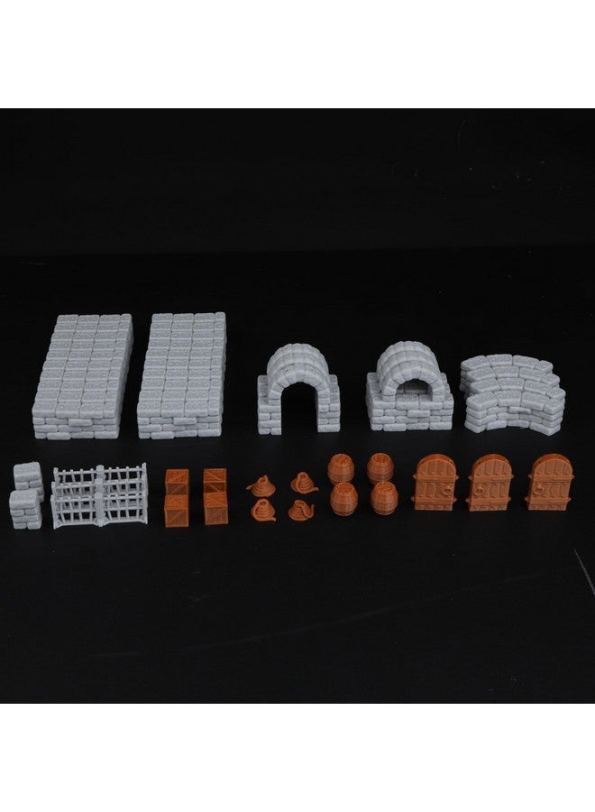 50-Piece Modular Terrain Set for D&D and Pathfinder 28mm  - Image 3