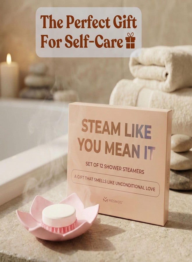 MESMOS Lotus Shower Steamer Trays, Silicone Soap Holder & Small Shower Steamer Dish, Self Draining Flower Tray for Spa Gifts, Self Care & Mom Relaxation - Image 4