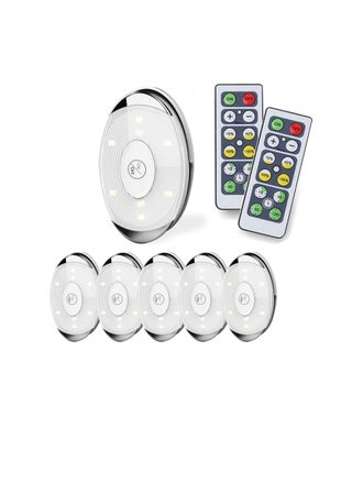 LED Puck Light, led Lights Battery Operated with Remote Control, Wireless Soft Lighting, Under Cabinet Lighting for Kitchen, Timer+ Dimmer, table light, 7 colors - pzsku/Z19B835CDF78FB45CA38EZ/45/_/1700128157/5f318f5b-b1c3-4a59-83ad-b3b6efb6cb30
