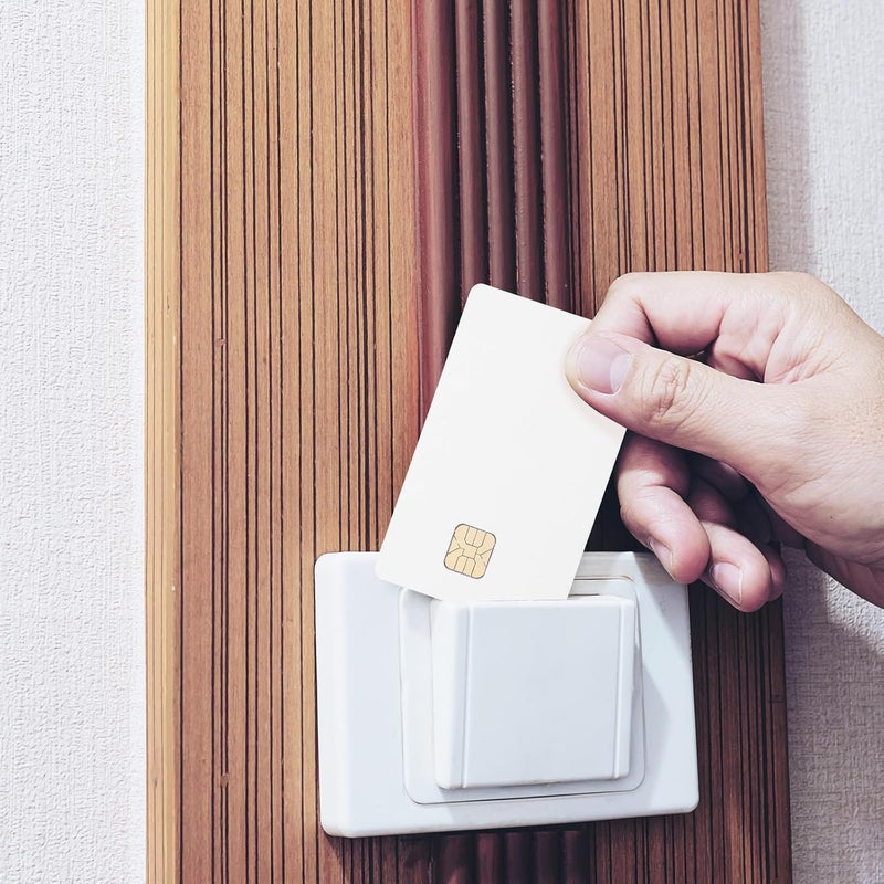 ABOOFAN 12pcs White At24c16 Ic Cards with 16kb Memory PVC Embedded Cards for Door Access Control Systems Intelligent Contact - Image 5