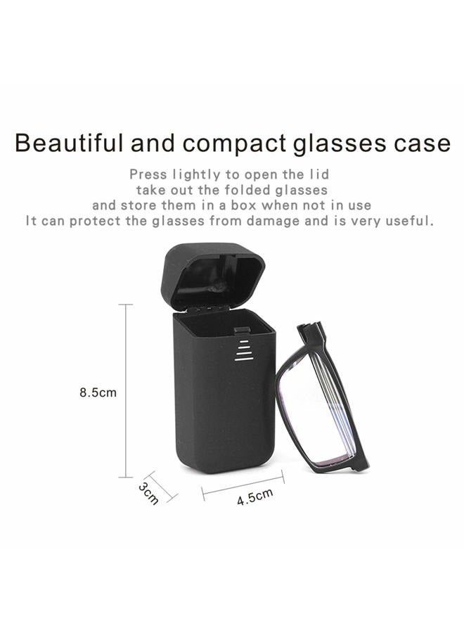 DBEFTLI Folding Reading Glasses - Foldable Portable Readers For Men Women With Case 1 Pair 2.00 - Image 3