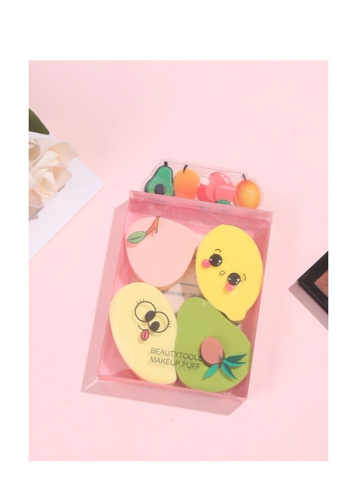 Dual-ended makeup sponge set for all face and body features - Image 2