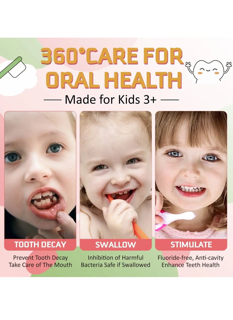 60ml Kids Foam Toothpaste with Fruit Flavor Toddler Toothpaste with Low Fluoride for U Shaped Toothbrush Foaming Toothpaste and Mouthwash for Dental Care for Children Whitening Toothpaste Foaming Toothpaste and Mouthwash Strawberry Flavor - pzsku/Z19B88CFFFFEAAC0D5CEFZ/45/1741676179/36ec598b-e11d-4c26-8447-5ce451d9d778