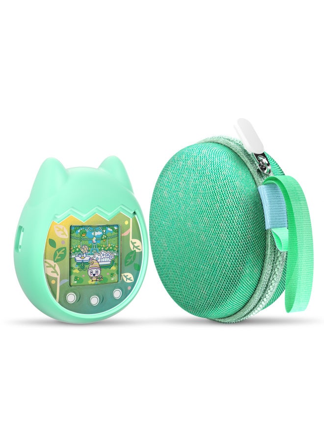 Neutral Applicable To Tamagotchi Pix Silicone Protective Case Cartoon Pattern All-inclusive Silicone Case Protective Case Storage Bag - Image 3