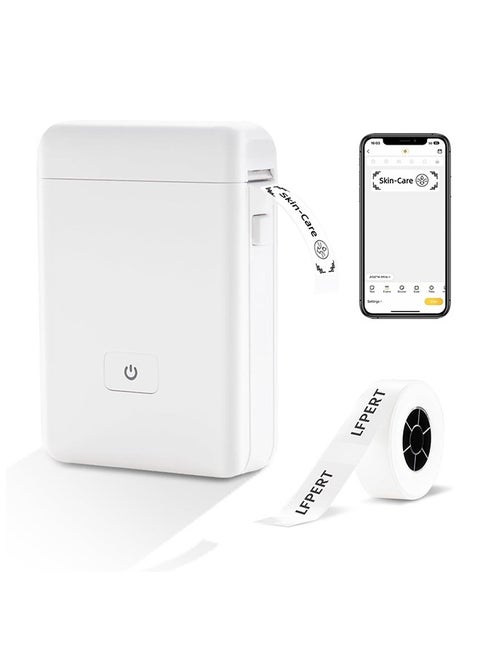 Bluetooth Label Printer Free Program Multiple Templates 203DPI Suitable for Sorting and Classification Marking
