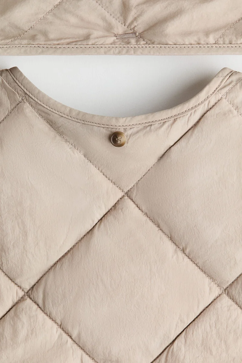H&M  THERMOLITE® Quilted scarf-detail jacket for Women | Best Price UAE