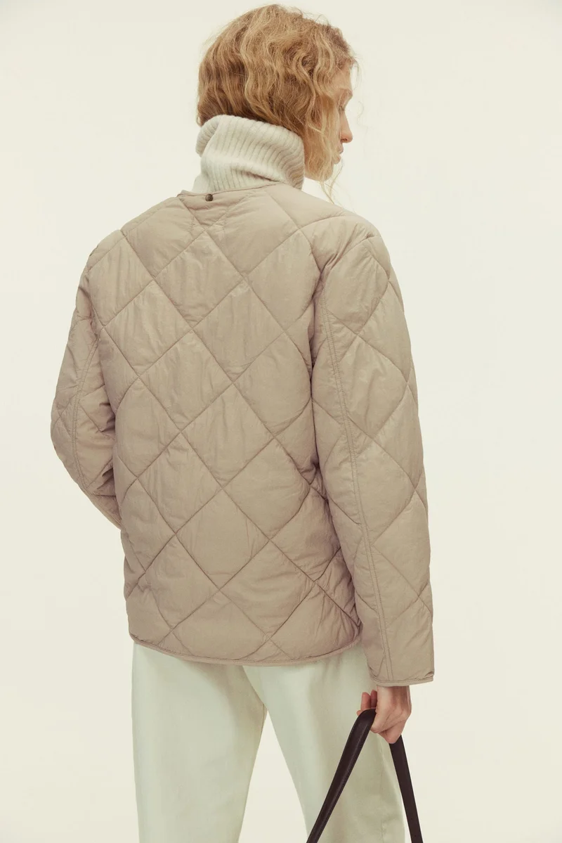 H&M  THERMOLITE® Quilted scarf-detail jacket for Women | Best Price UAE