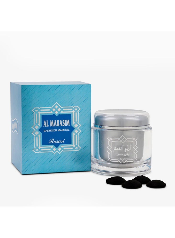 RASASI Bakhoor al Marasim - 22 Tablets I Young, Fresh Sssence, Vibrant & Charming Used in Houses, Rooms & Clothes. - Image 1