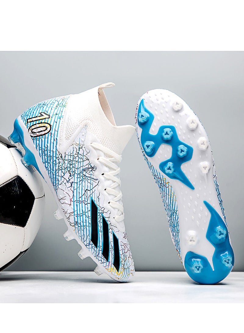 Furtey Football Boots , High quality professional competition Soccer shoes ,  Spike  Athletics Training Shoes , Anti-Skid Outdoor Training Sport Competitive Sneakers Lightweight Breathable Fitness Trainers - Image 4