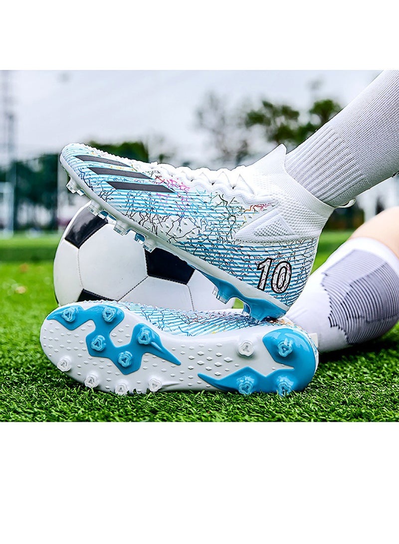 Furtey Football Boots , High quality professional competition Soccer shoes ,  Spike  Athletics Training Shoes , Anti-Skid Outdoor Training Sport Competitive Sneakers Lightweight Breathable Fitness Trainers - Image 2