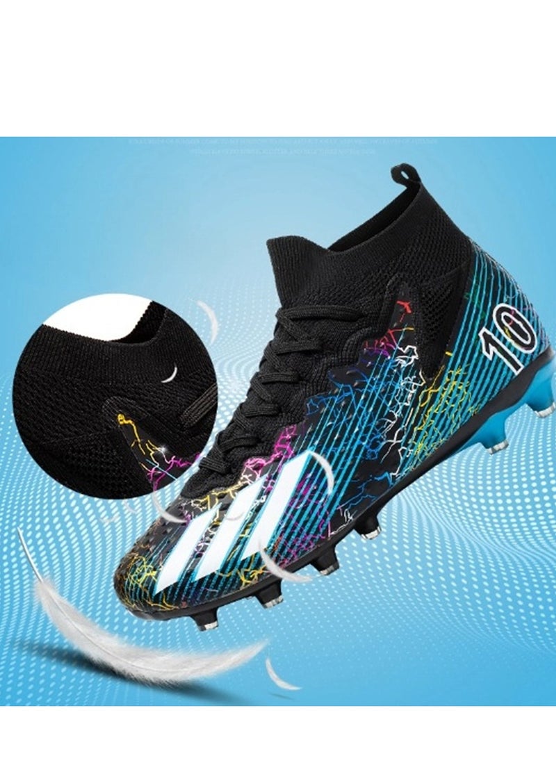 Furtey Football Boots , High quality professional competition Soccer shoes ,  Spike  Athletics Training Shoes , Anti-Skid Outdoor Training Sport Competitive Sneakers Lightweight Breathable Fitness Trainers - Image 5