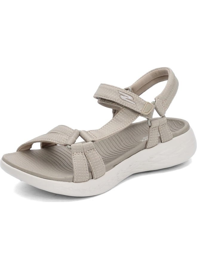 SKECHERS صندل رياضي للنساء On-the-go 600 - بريق، طبيعي، 35 EU - Image 1