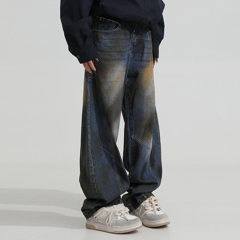 Vintage Classic European-American Design Daily Commute Jeans  Size_S - Image 4