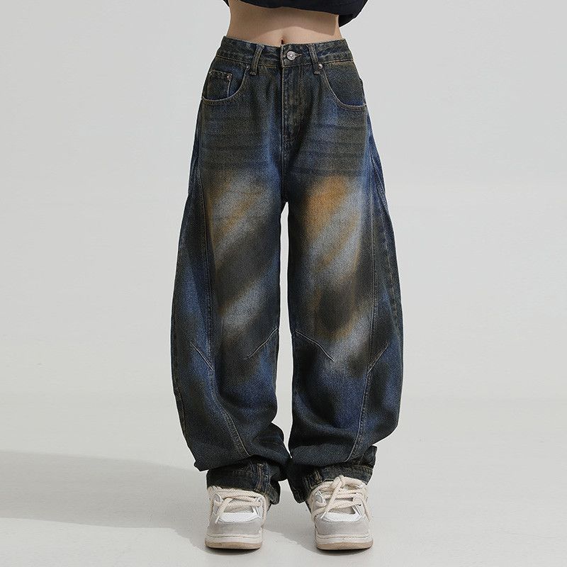 Vintage Classic European-American Design Daily Commute Jeans  Size_S - Image 3