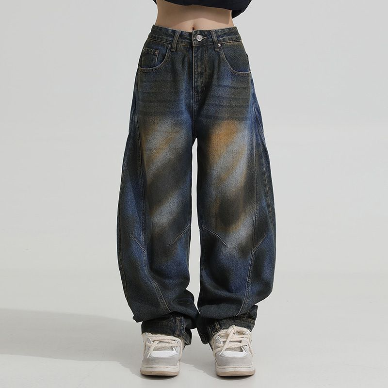 Vintage Classic European-American Design Daily Commute Jeans  Size_S - Image 1