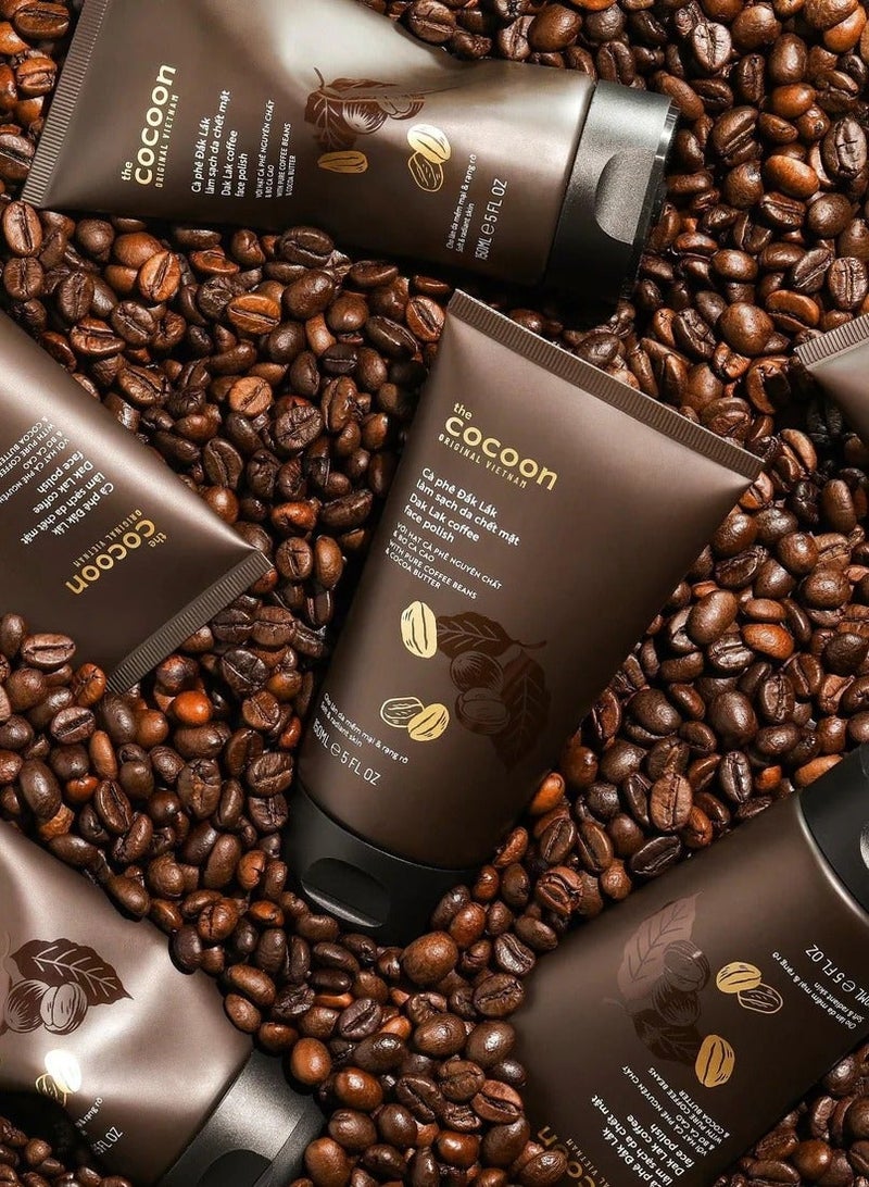 ذا كوكوون أورجنال فيتنام مقشر وجه بالقهوة داك لاك - 150 مل - Image 2