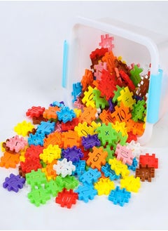 Beautiful Children's Assembled Toys, Building Blocks, Plastic Puzzle Blocks, Puzzle Number Blocks, 3-10 Years Old  - Image 1