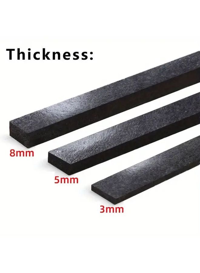 Double Sided Tape 8mm Thick Black Shock Absorbing Anti Vibration Pads For Furniture - Image 3