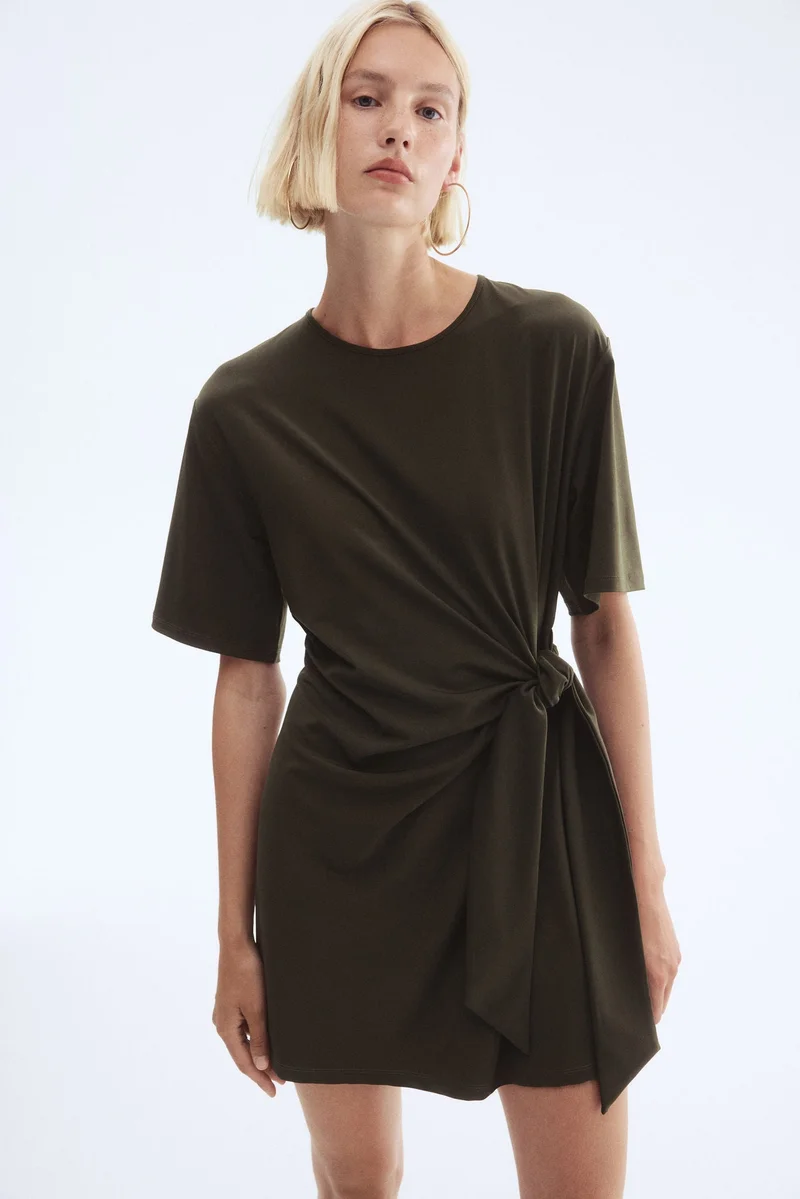 H&M Knot-detail dress