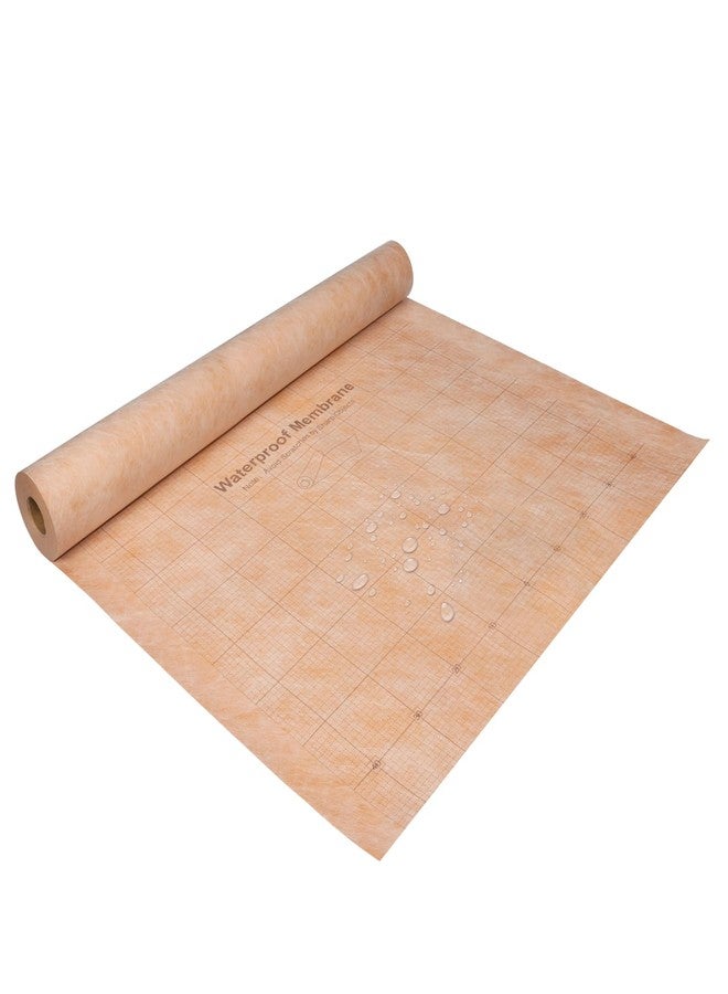 LXVOOEE Waterproof Membrane with Pre-Marked Grid - Image 1
