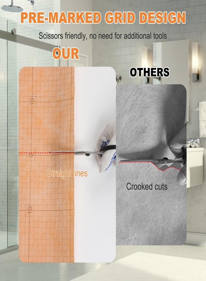 LXVOOEE Waterproof Membrane with Pre-Marked Grid - Image 2