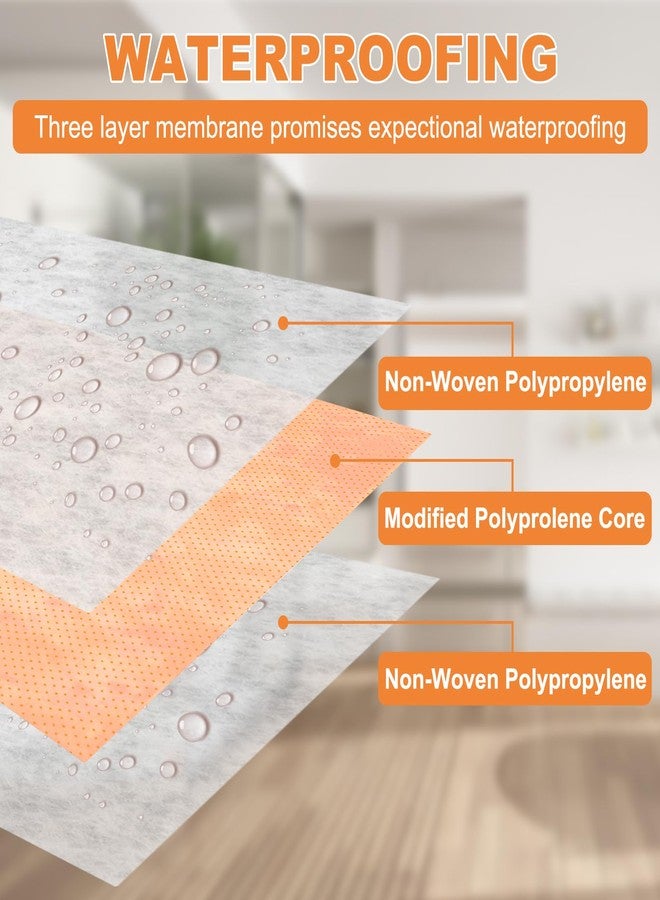 LXVOOEE Waterproof Membrane with Pre-Marked Grid - Image 5