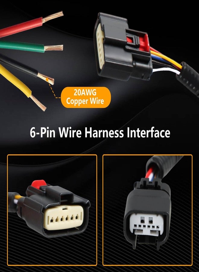 KPALAG Tailgate Backup Camera Wiring Harness Compatible with Ford F250 F350 F450 F550 Super Duty Trucks Replace＃：FC3Z-14A412-A DC3Z-14A412-A - Image 3