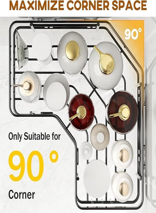 YAFCN 5-Pack Adhesive Shower Caddy - Rustproof Stainless Steel Bath Organizer, No-Drill Installation & Large Capacity | With Soap Dish & Toothbrush Holder, Multi-Functional Storage for Bathroom & Home Decor - Image 3