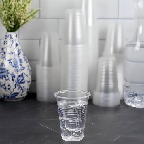 Blue Sky Clear 7 oz Plastic House Cups 100 count - Image 2