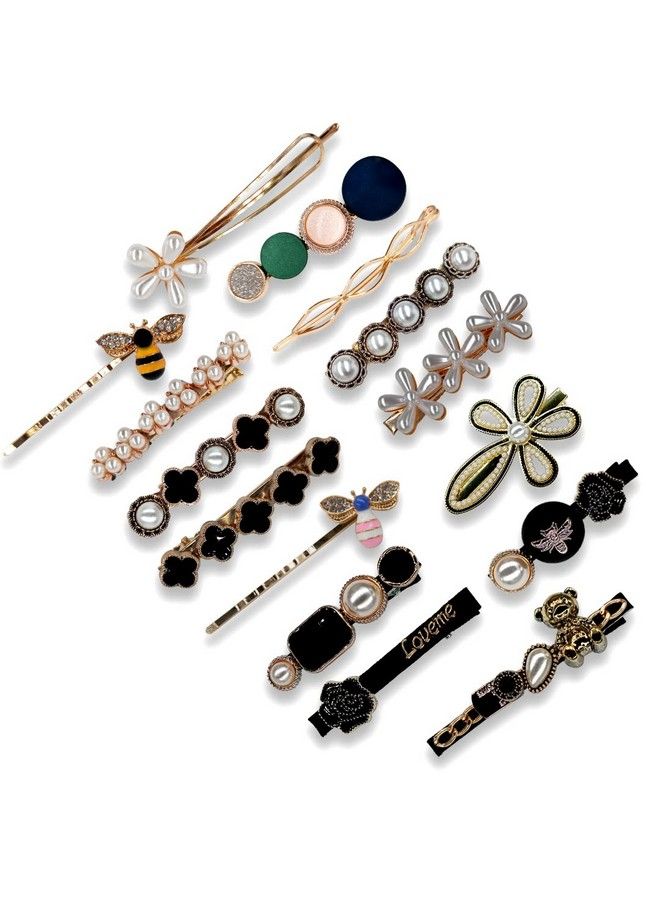 HOMEMATES Korean Style Pearl Barrettes Women - Image 1
