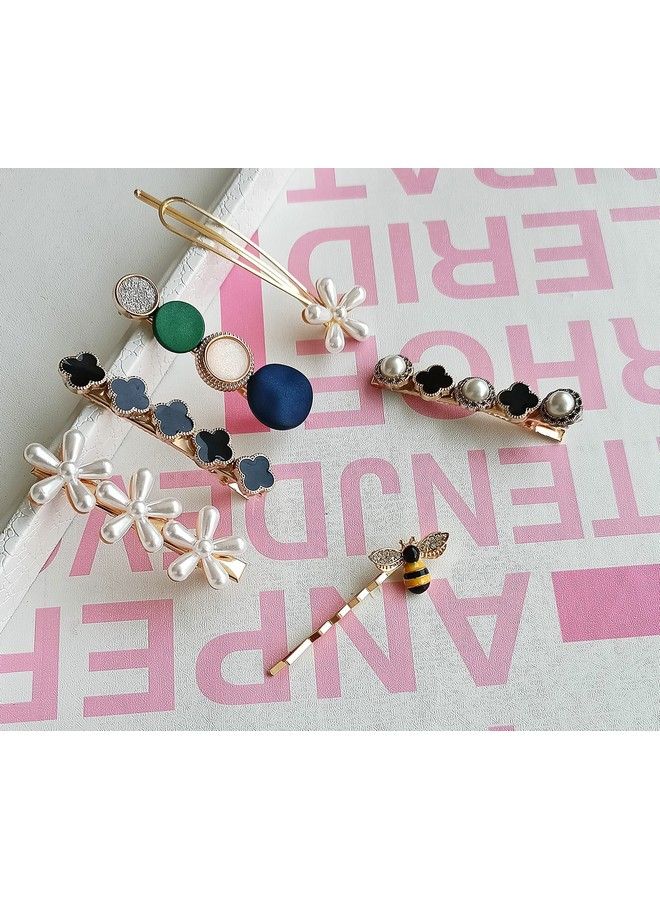 HOMEMATES Korean Style Pearl Barrettes Women - Image 4