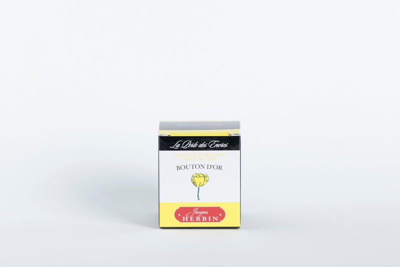 Jacques Herbin Herbin Fountain Pen Ink - 30ml Bottled - Bouton d'Or - Image 4