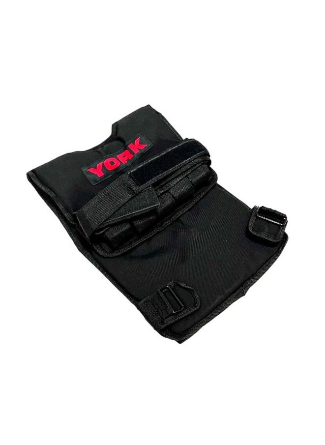 YORK Weight Vest 15 Kg Black 
