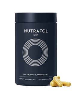 NUTRAFOL Nutrafol Men's Hair Growth Supplement for Visibly Thicker Hair and Scalp Coverage 120 capsules  - Image 1