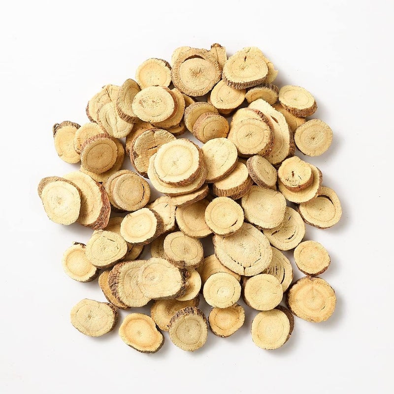 ULTHMOK Premium Licorice Root Slices - 10 Oz (283g) Natural Cut and Sifted Herbal Tea - Image 2